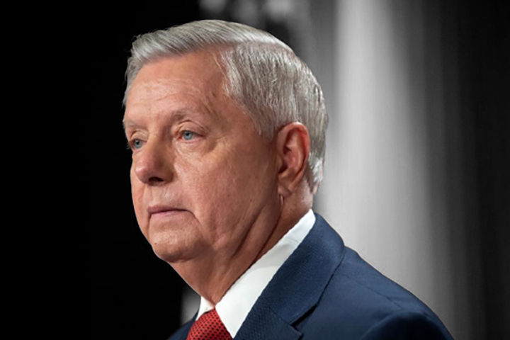 Lindsey Graham first vaccinated US senator to test positive for Covid-19 Lindsey Graham first vaccinated US senator to test positive for Covid-19