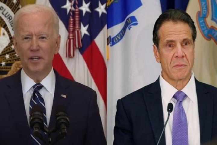 Joe Biden Calls On New York Governor Cuomo To Resign Following Investigation