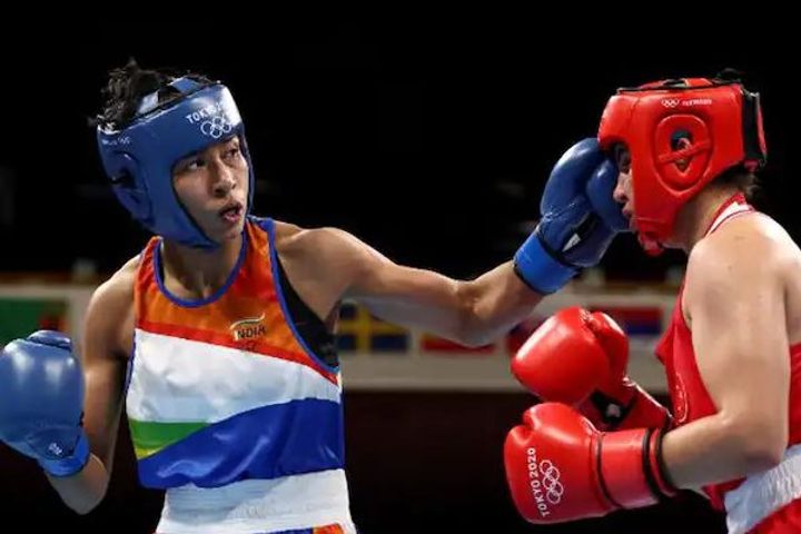 Lovlinas defeat in the semifinals but still won the bronze medal