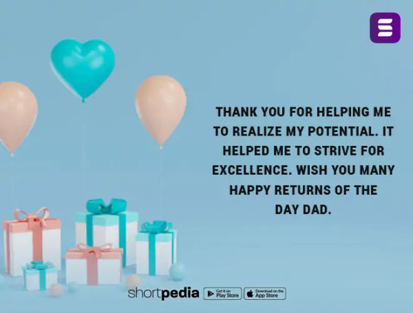 Birthday Wishes For Father