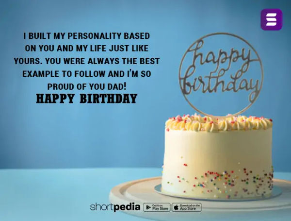 Birthday Wishes For Dad