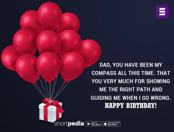 Birthday Wishes For Dad
