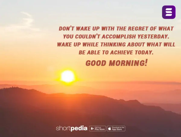 Good Morning Quotes