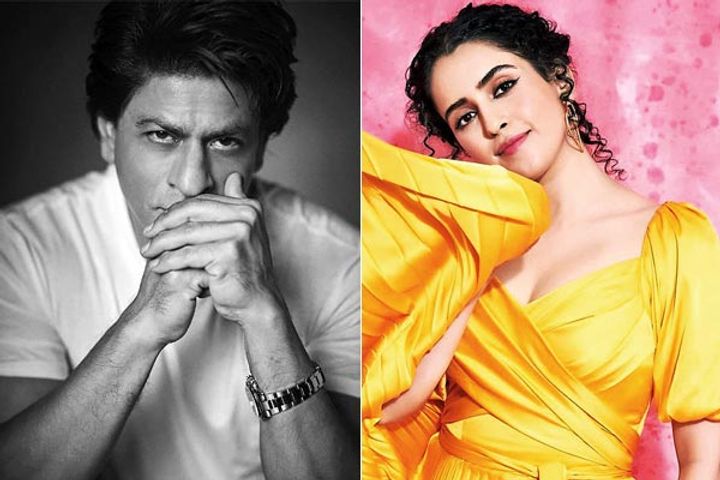 Shah Rukh Khan and Sanya Malhotra Shah Rukh Khan and Sanya Malhotra