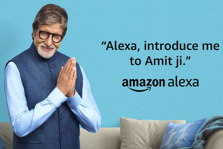 Alexa and Amitabh Bachchan