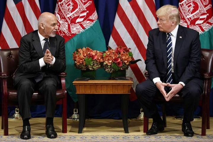 Donald Trump on Ashraf Ghani