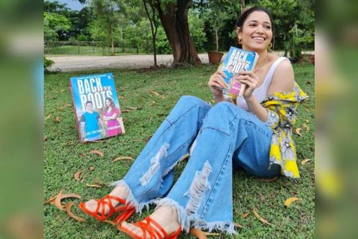 Tamannaah Bhatia turns author, launches first book Back To The Roots