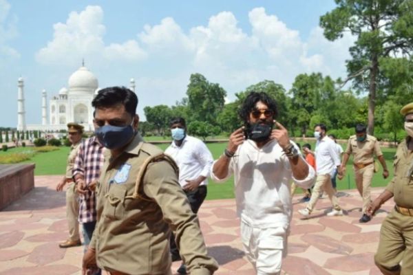 Vidyut Jamwal saw the Taj Mahal, the audience recognized him even after the changed look
