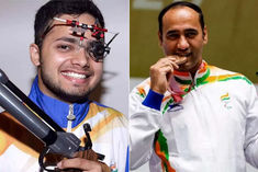 Manish Narwal wins gold