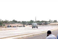 Emergency landing field inaugurated near Pak border