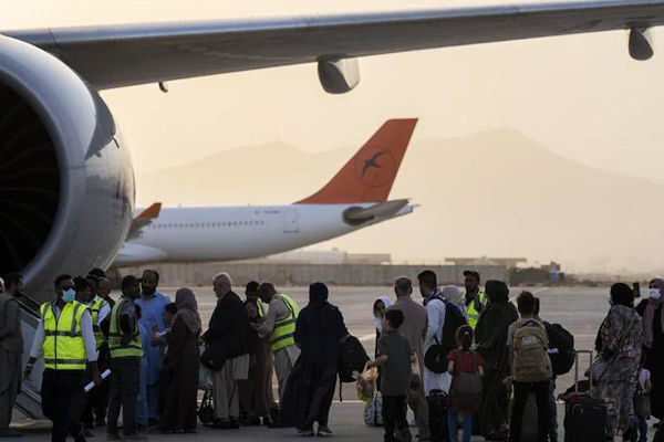 200 foriegn nationals fly out of Kabul