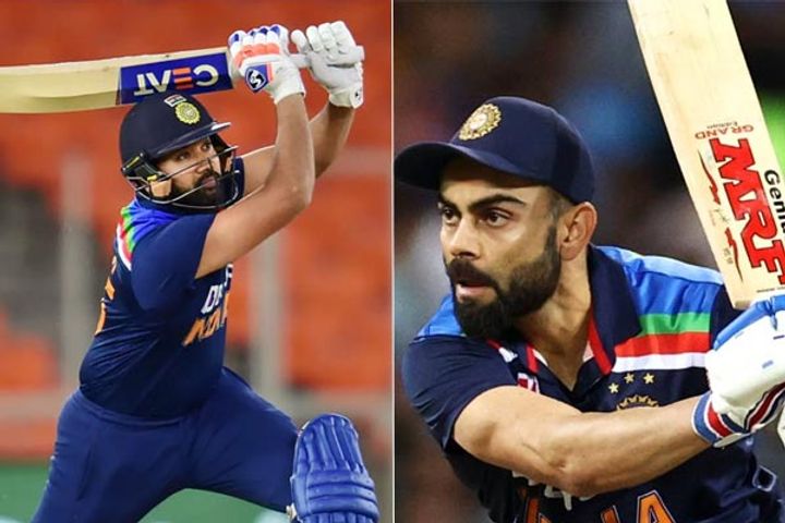 Virat Kohli and Rohit Sharma Virat Kohli and Rohit Sharma