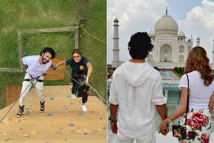Vidyut Jammwal and Nandita Mahtani Vidyut Jammwal and Nandita Mahtani