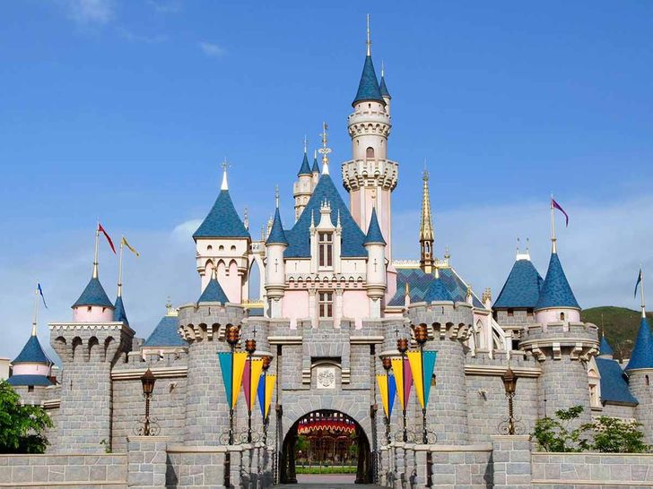 new castle disneyland