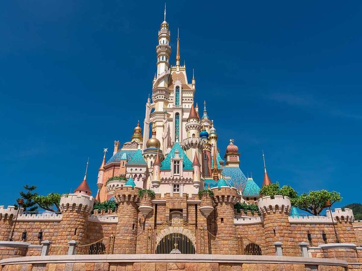 new castle of disneyland