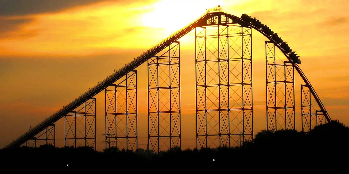 first rollercoaster, rollercoaster