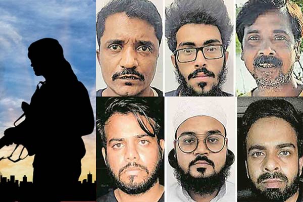6 terrorists arrested