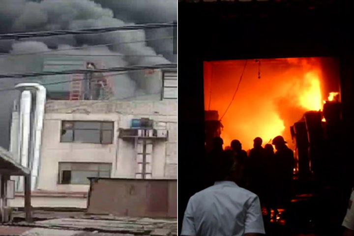 Delhi Fire Broke Out In Factory At Mayapuri Phase 2 Many Fire Tenders At Spot Delhi Fire Broke Out In Factory At Mayapuri Phase 2 Many Fire Tenders At Spot