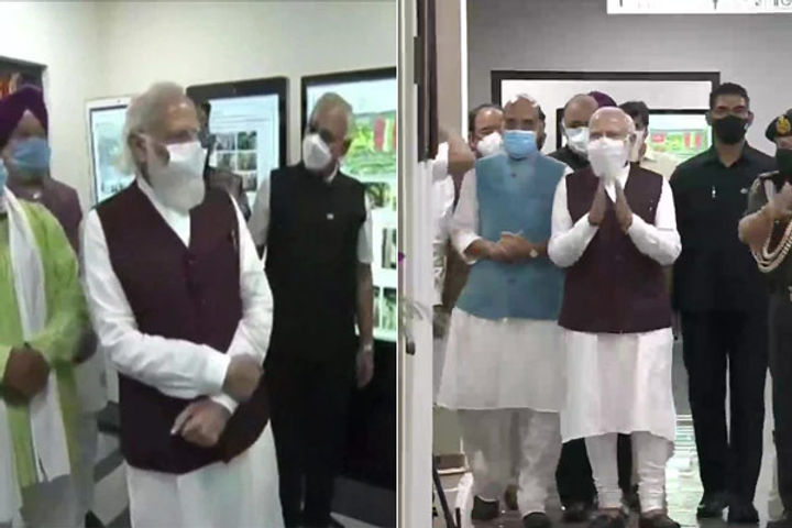 PM Modi Inaugurates New Defence Ministry Office Complexes In Delhi Today PM Modi Inaugurates New Defence Ministry Office Complexes In Delhi Today