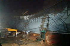 Under Construction Flyover Collapsed In Mumbai And Many Workers Injured