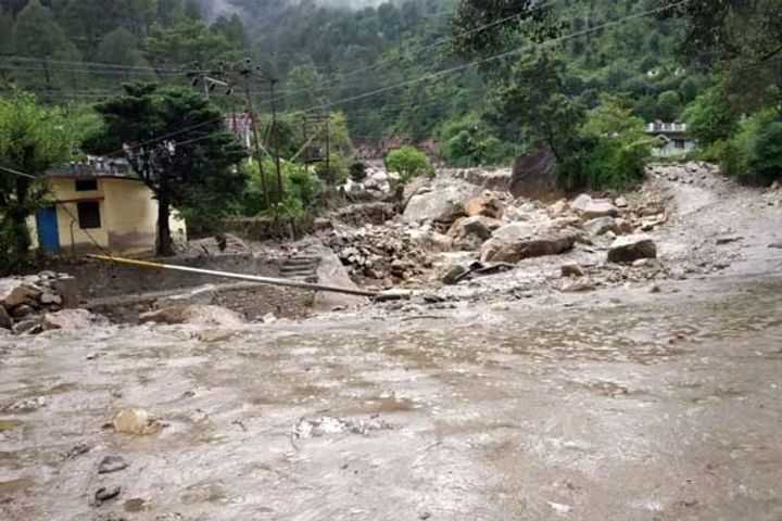 Cloudburst in Chamoli, 15 tents buried under debris