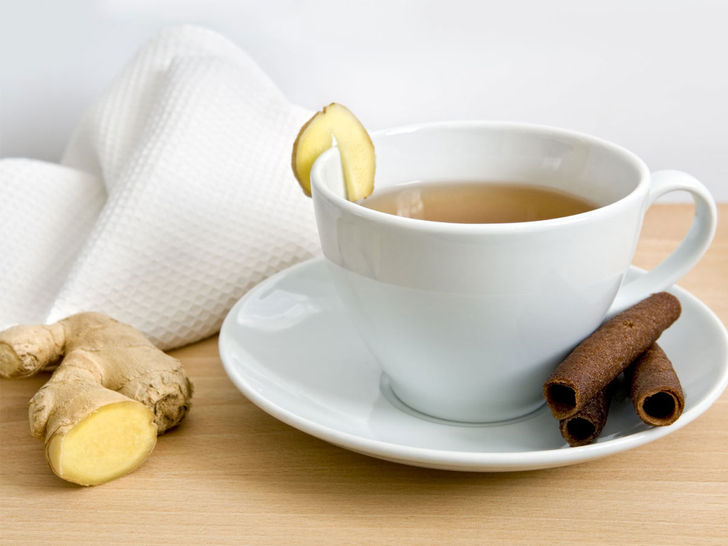 Ginger Tea with Hot Water