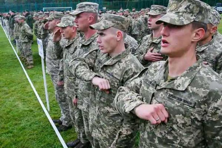 Ukraine conducts international military excercise amid tensions with Russia