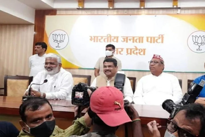 BJP Will Contest The 2022 Assembly Elections With Nishad Party And Apna Dal
