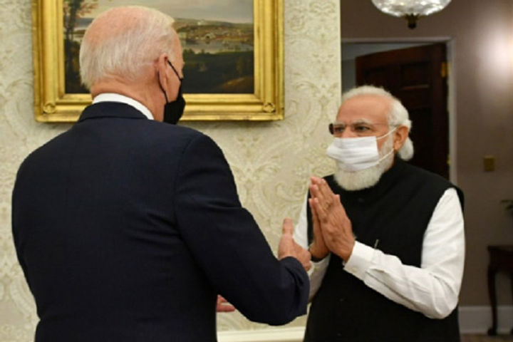 PM Modi and Joe Biden