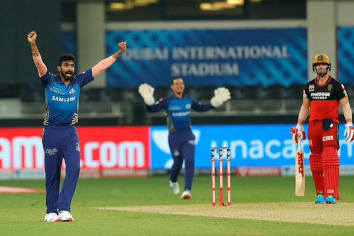 Bangalore beat Mumbai by 54 runs Bangalore beat Mumbai by 54 runs