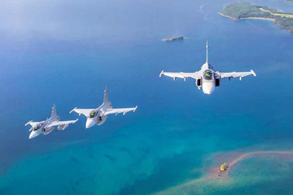 Chinese jets into Taiwan airspace