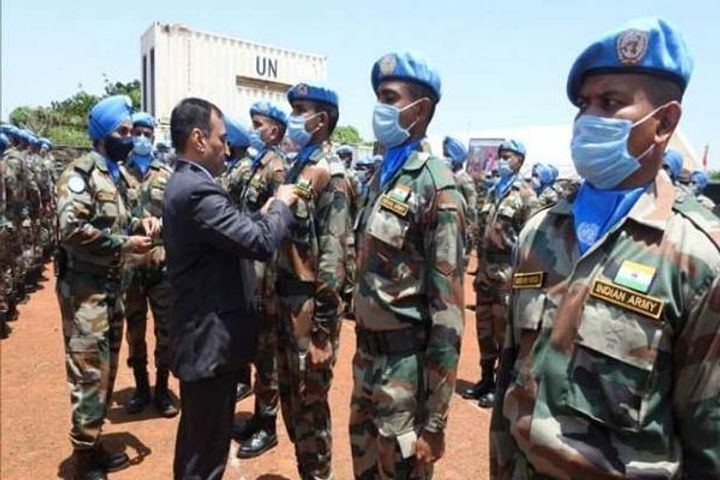 Over 800 Indian peacekeepers honored with prestigious UN medals
