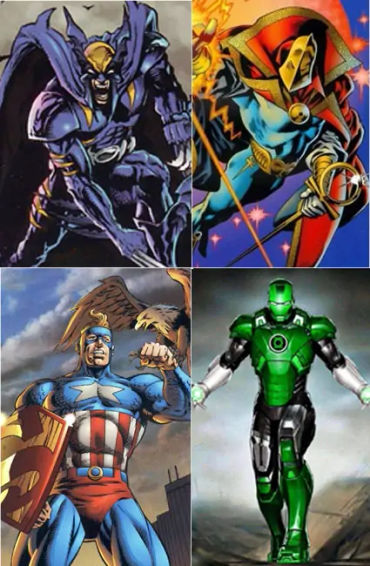 marvel and dc, marvel vs dc, marvel comics, dc comics, amalgam comics, amalgam comic, comics, 