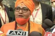 MP Pragya targets Shahrukh Khan for Aryan