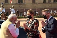 Mette Frederiksen on PM Modi
