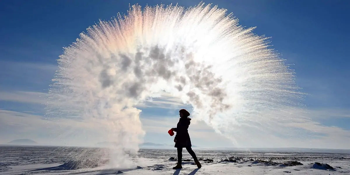 hot water, cold water, hot water freezing, cold water freezing, hot water cold water