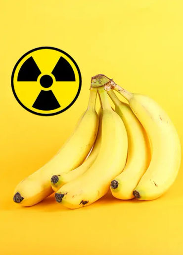 banana, banana facts, banana potassium, banana radioactive, radioactive fruits
