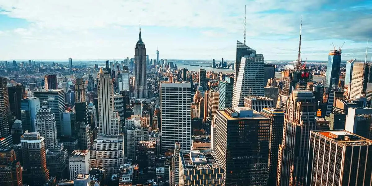 new york, new york facts, The Empire State, Chrysler, MetLife buildings, new york buildings