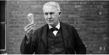 Thomas Alva Edison, Thomas Edison, Thomas Edison light bulb, light bulb invention, Thomas Edison bul