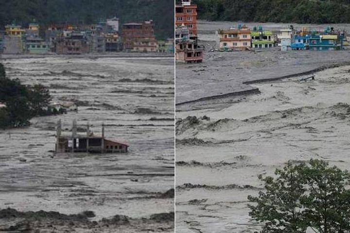 Floods and landslides in Nepal, 21 killed and 24 missing Floods and landslides in Nepal, 21 killed and 24 missing