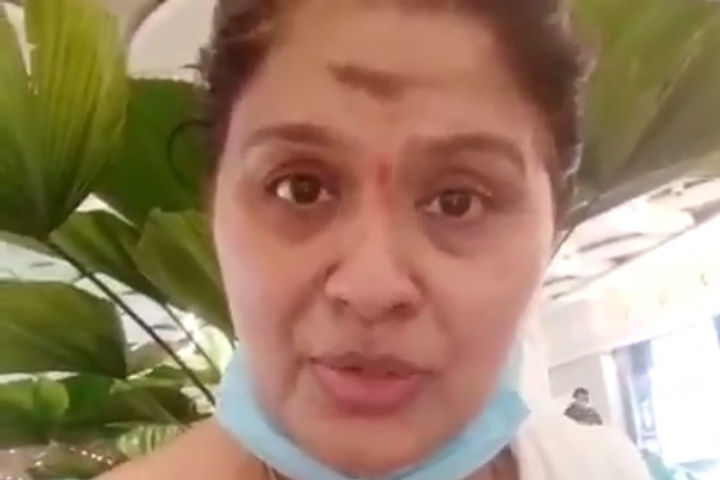 Actress Sudha Chandran upset by the security check in at the airport made a special appeal to the Pr Actress Sudha Chandran upset by the security check in at the airport made a special appeal to the Pr