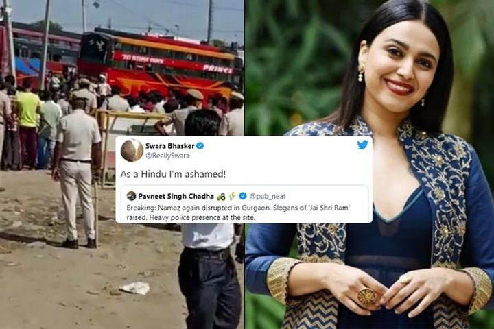 Swara Bhasker Ashamed For Being Hindu Expressed Anger On The Slogan Of Jai Shree Ram While People Re Swara Bhasker Ashamed For Being Hindu Expressed Anger On The Slogan Of Jai Shree Ram While People Re