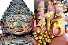 Fishermen found 700 year old golden island of Srivijaya in Sumatra
