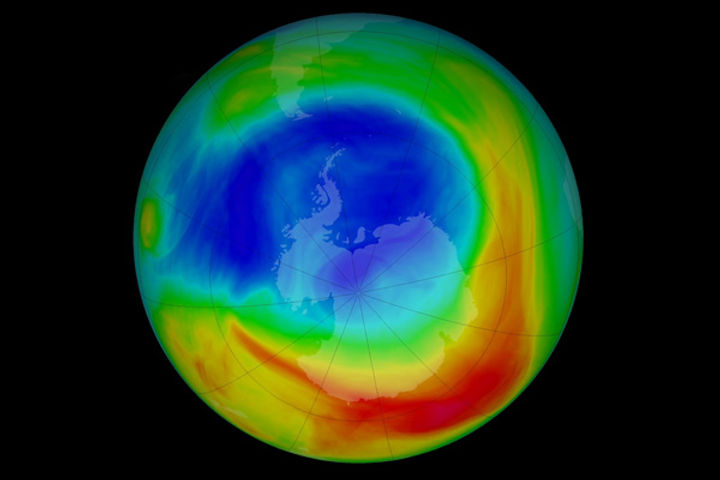 Ozone Hole Eight Times Bigger Than India Extended