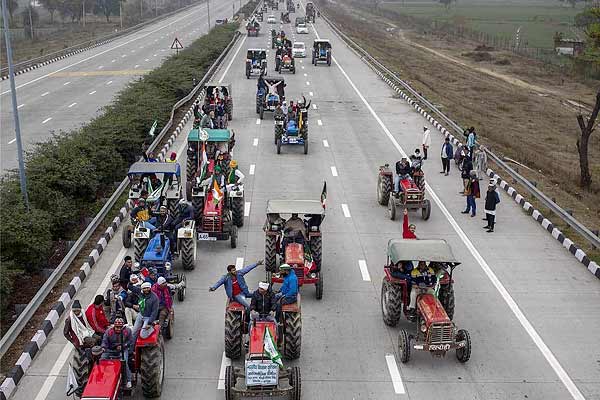500 Farmers Will Take Out Tractor Rally Till Parliament Daily In Protest Against Agricultural Laws