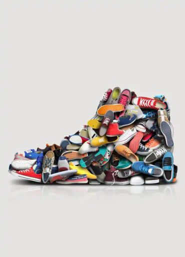 shoes, shoes facts, shows breakdown, shoes recycle 