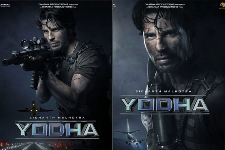 First look poster of Siddharth Malhotra Yodha released the film will come on this day