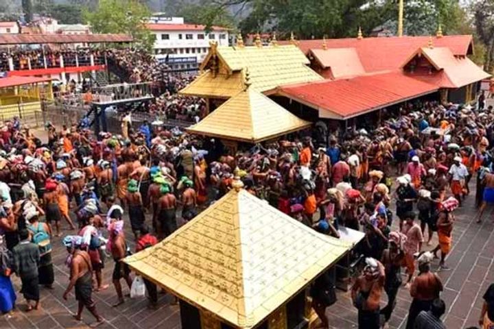 Kerala The doors of Sabarimala temple closed for a day due to heavy rains