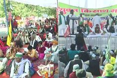 Kisan Mahapanchayat of United Kisan Morcha in Lucknow the agitation will go on till the agricultural