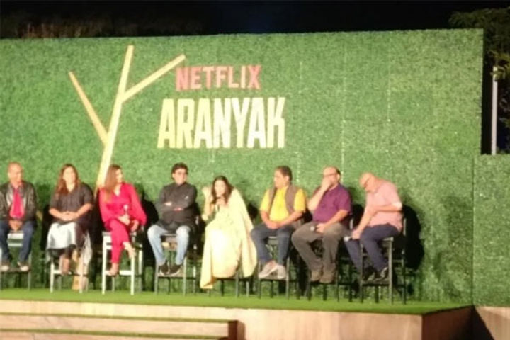 netflixs web series aranyak trailer released raveenas ott debut with mysterythriller series